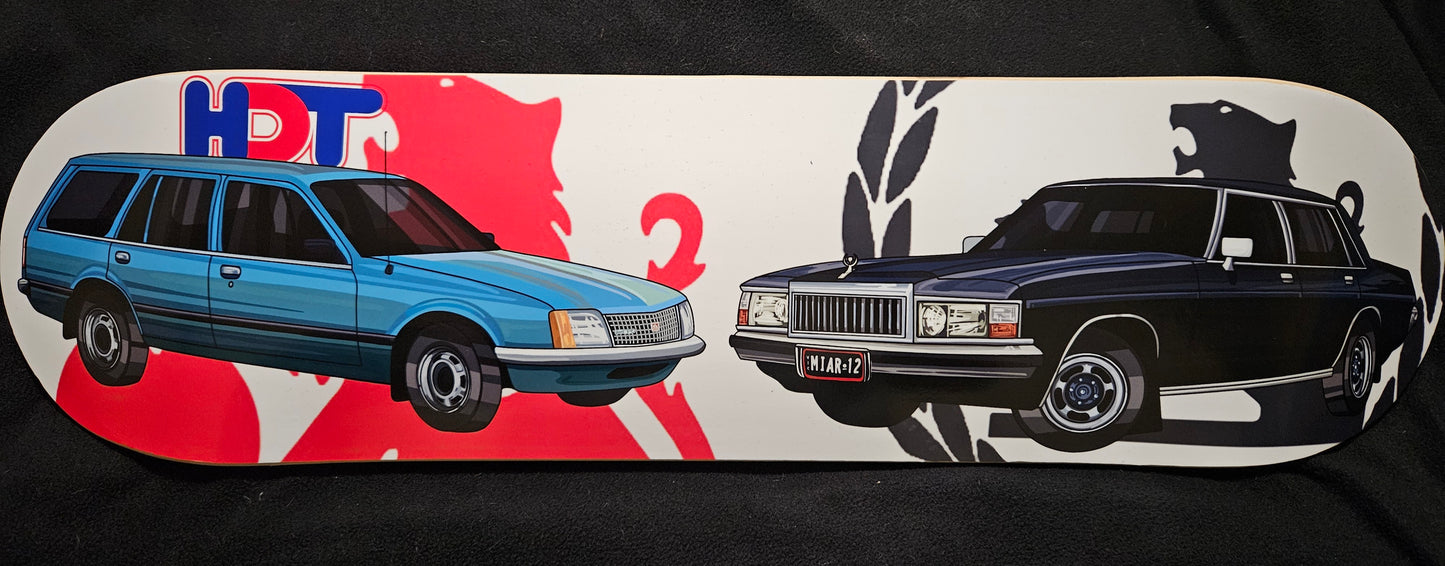 Custom Skate Deck - 2 Featured Cars