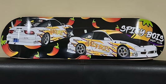 Custom Skate Deck - 2 Featured Cars