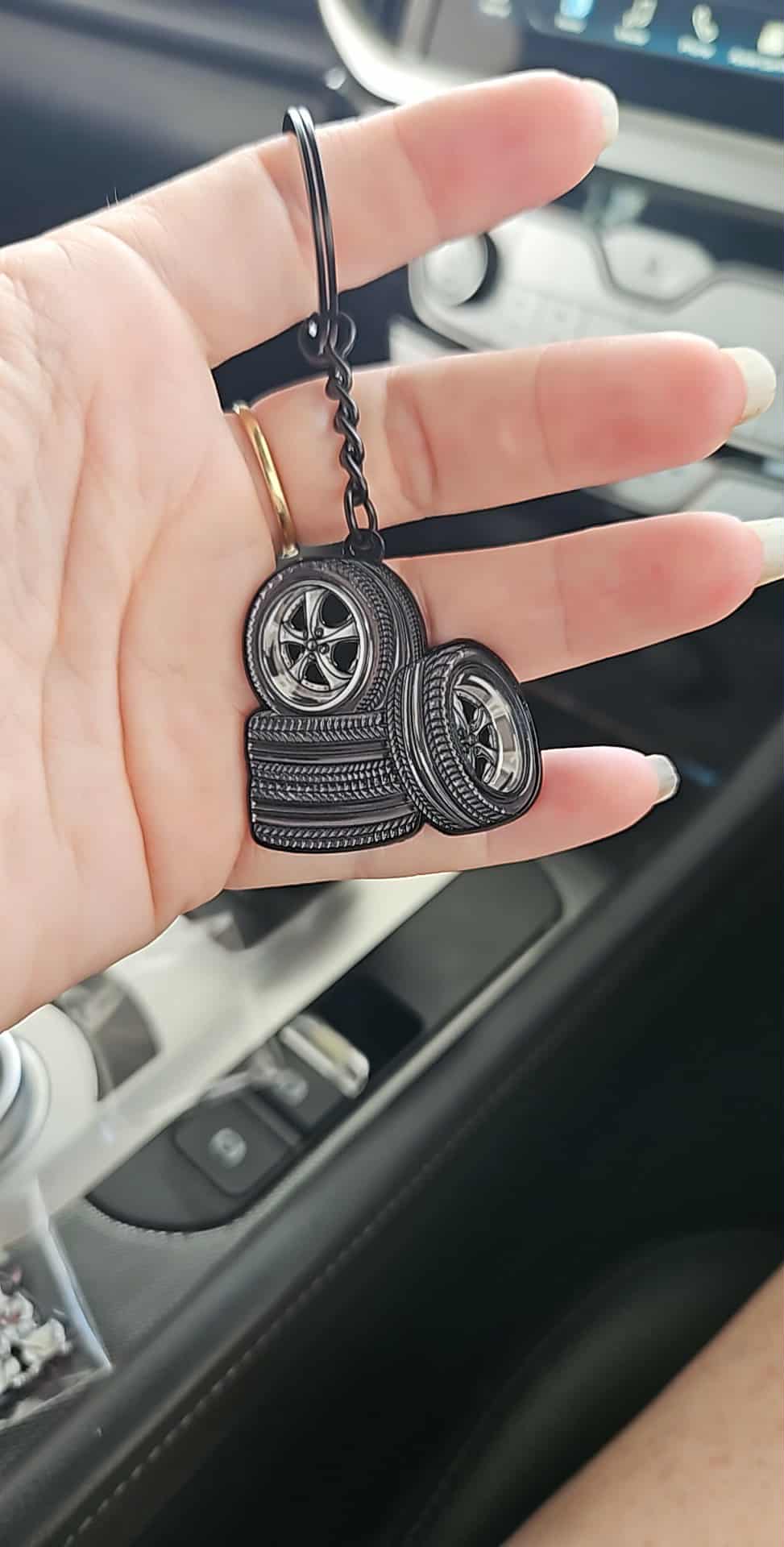 Work VSKF Wheels Keychain