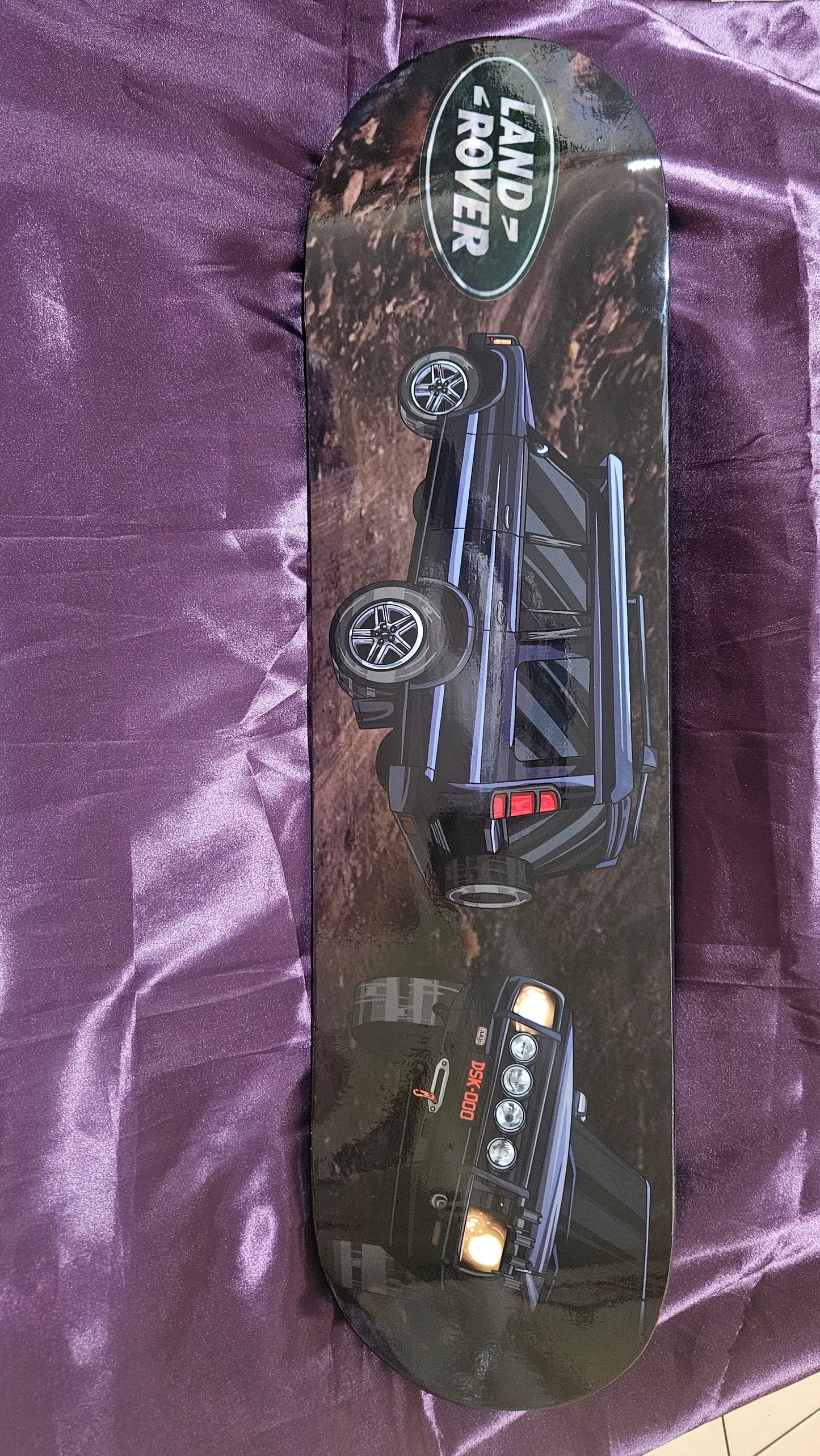 Custom Skate Deck - 2 Featured Cars